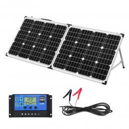 Ihopfällbart solcellspaket 100W