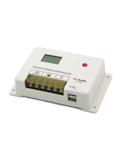 SRNE SR-HC2410 PWM Regulator 10A med USB