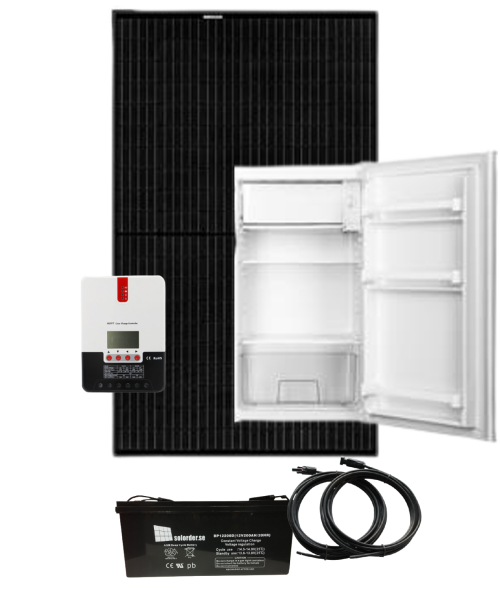 Solpaket 12V/24V Kyl med frysfack 82 liter Solpaket 12V/24V Kyl med frysfack 82 liter