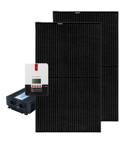 Solpanelspaket för stuga - 230V 3000W