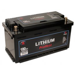 Litiumbatteri ProHeat 12V 180Ah med Bluetooth och värme L5 "underseat"