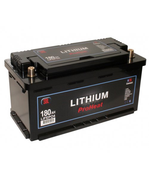 Litiumbatteri ProHeat 12V 180Ah med Bluetooth och värme L5 "underseat"