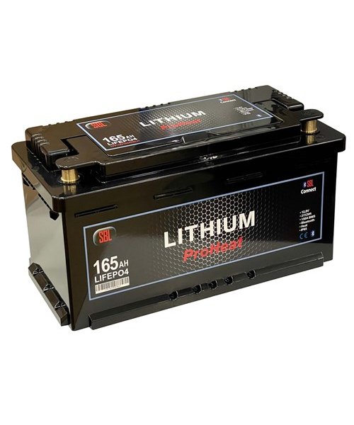 Litiumbatteri ProHeat 12V 165Ah med Bluetooth och värme