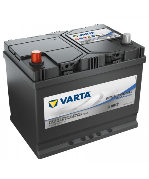 Varta Professional 75Ah Dual Purpose Fritidsbatteri