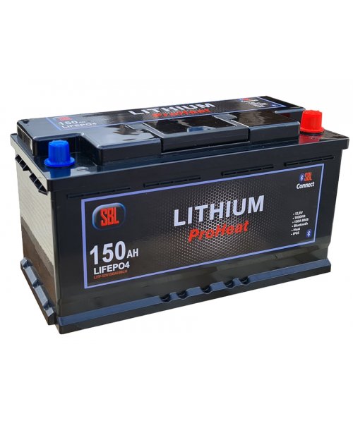 Lithiumbatteri ProHeat 12V 150Ah med Bluetooth och värme