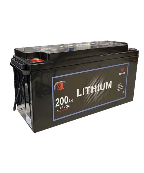 Litiumbatteri 12V 210Ah med Bluetooth