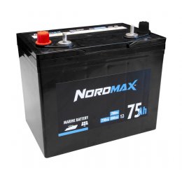 Nordmax AGM Marin 12V 80Ah, dubbla poler