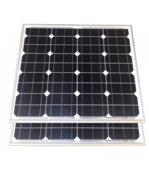 Solpaket 2x 50W för båt/husbil Solpaket 2x 50W för båt/husbil
