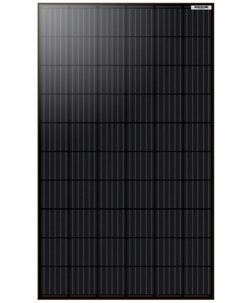 Solpaket 300W - med solpanel, kablar och regulator