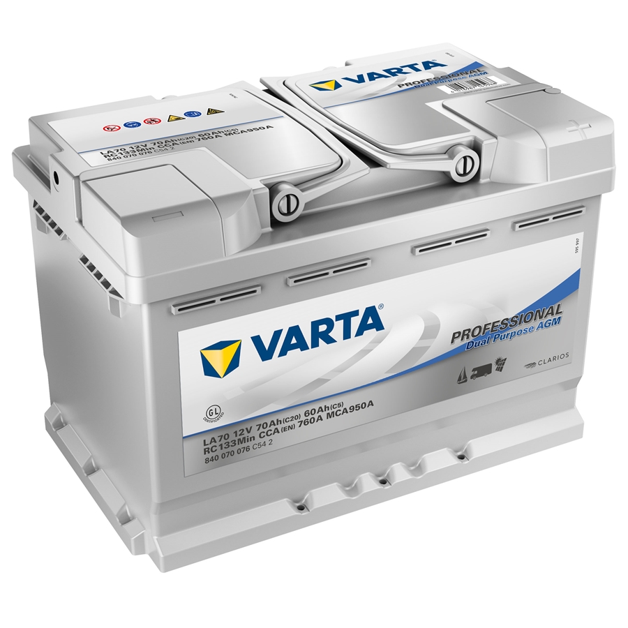Varta Professional 105Ah DP AGM-batteri LA105